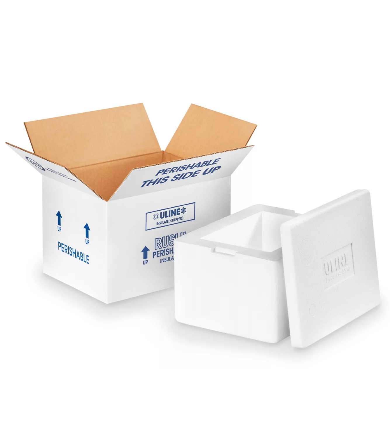 Insulated Foam Shipping Kit - 8 x 6 x 4 1⁄4" (per each kit)